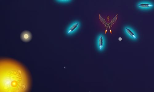 Concept art for Egypt in Space